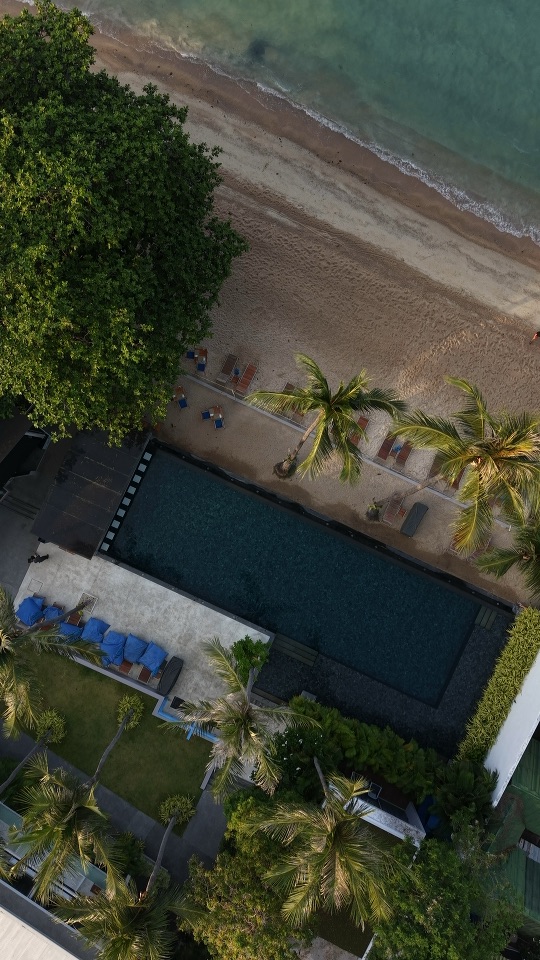 Explorar Koh Phangan, vue au drone